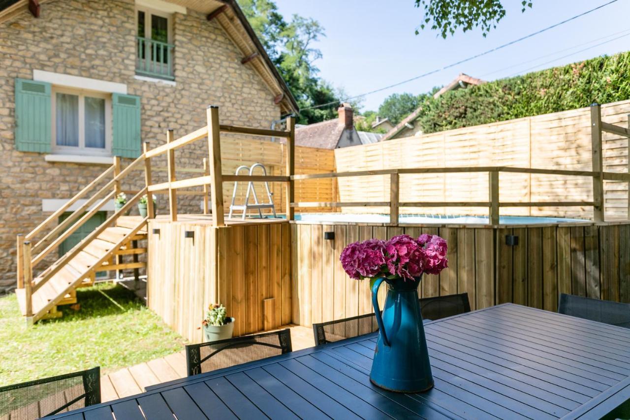 Wonderful House In Sarlat Center With Heated Pool & Jaccuzi Villa ภายนอก รูปภาพ